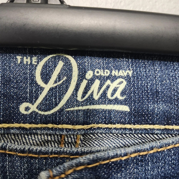Old navy women's the diva boot cut jeans size 10 blue - Picture 4 of 8